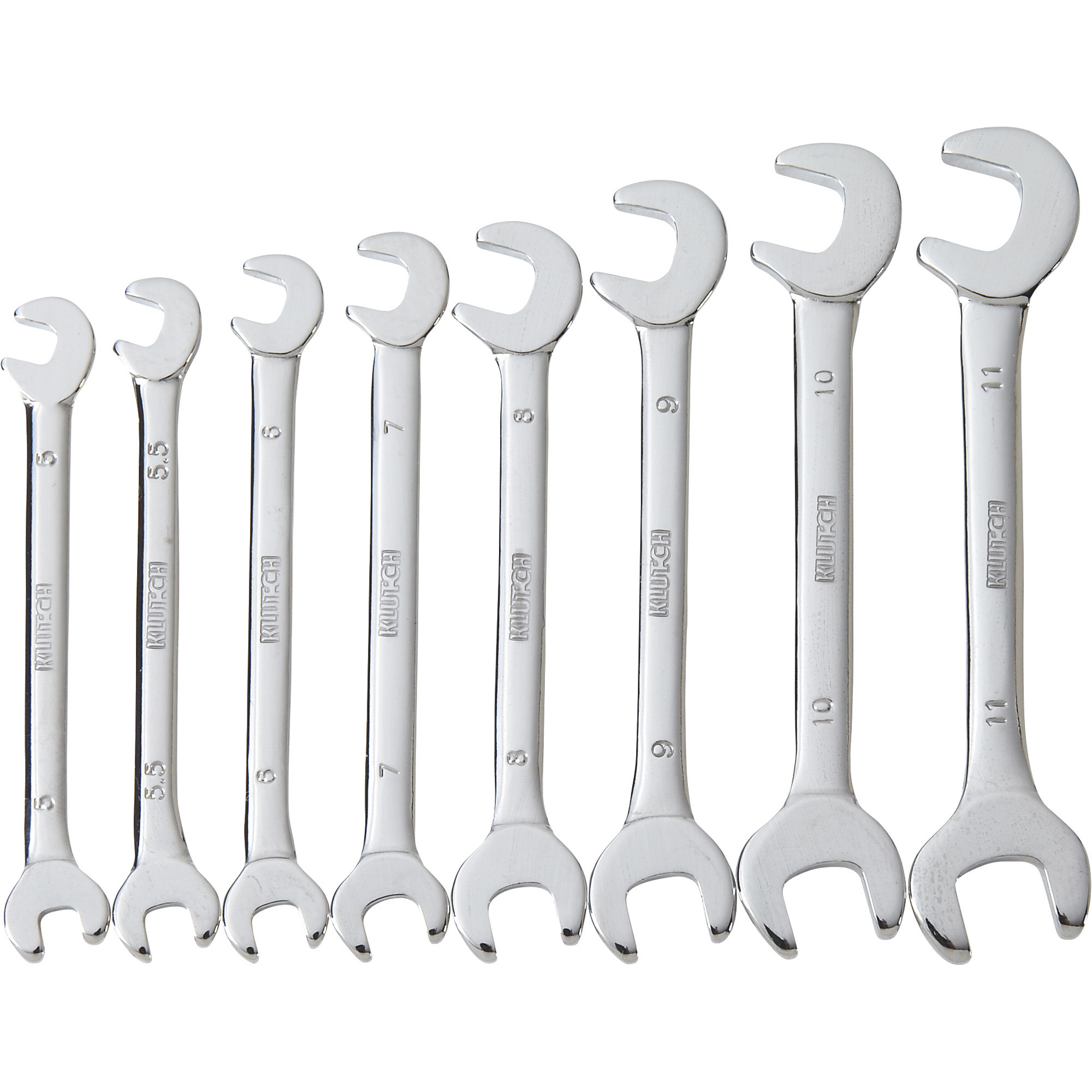Klutch Mini Ignition Wrench Set, 8-Pc., Metric